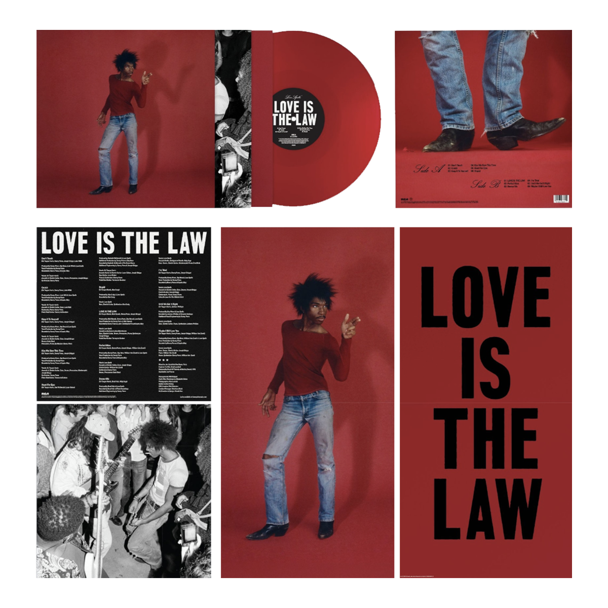 Love Is The Law LP (Red)