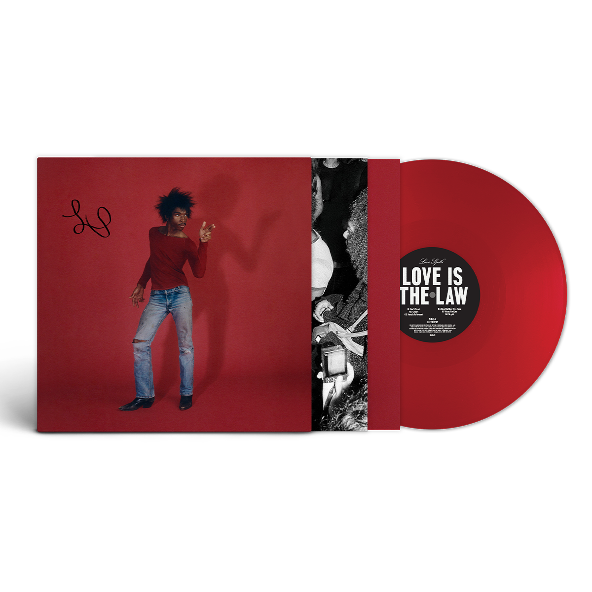 Love Is The Law SIGNED LP (Red)